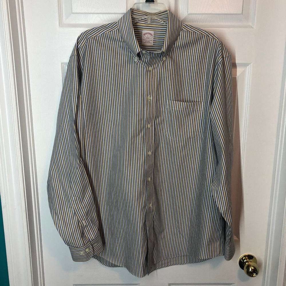 Brooks Brothers 346 Original Polo Shirt Size L